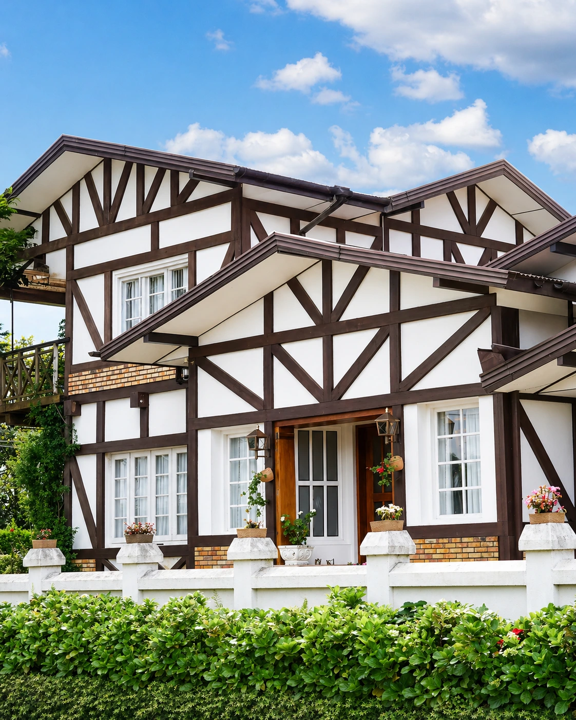 Hotel Glendower Tudor manor exterior